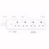 TP Link Tapo P340M 4 Gang Smart Wi Fi Power Strip   1.5m