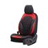 Progressive Artificial Leather Car Seat Covers   Black and Red For Nissan ALMERA Mk II Saloon 2000 2006