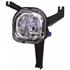 Left Front Fog Lamp (Round Type, For Sport Bumper, Takes H1 Bulb) for Peugeot 306 Hatchback 1999 2001