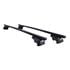 Thule SquareBar Evo Roof Bars for Mercedes GLE SUV, 5 door, 2018 Onwards, With Raised Roof Rails