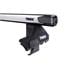 Thule SlideBar Roof Bars for Honda CIVIC X Hatchback, 5 door, 2016 Onwards, with Normal Roof without Glass Roof