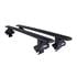 Thule Wingbar Evo Roof Bars for Ford RANGER Super Cab/Double Cab, 4 door, 2011 Onwards, with Normal Roof