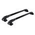 Thule WingBar Edge Roof Bars for Honda CIVIC IX Hatchback, 5 door, 2012 2016, with Normal Roof