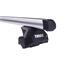 Thule ProBar Evo Roof Bars for Opel VECTRA C Estate, 5 door, 2003 2008, with Solid Roof Rails