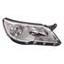 Right Headlamp (Halogen, Takes H7 / H7 Bulbs, Supplied With Motor, Original Equipment) for Volkswagen TIGUAN 2008 2011