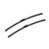 Bremen Vision Flat Wiper Blade Front Set (650 / 500mm   Top Lock Arm Connection) for Aston Martin V8 Coupe, 2005 2012