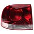 Left Rear Lamp (Outer, On Quarter Panel, Dark Red, Black Backing, Supplied Without Bulbholder) for Volkswagen TOURAN  2003 to 2010