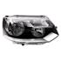 Right Headlamp (Twin Reflector, Halogen, Takes H7/H7 Bulbs, Supplied With Bulbs, Original Equipment) for Volkswagen TRANSPORTER Mk V Bus 2010 on
