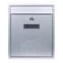 PostPlus Contemporary Wall Mount Post Box   Metallic