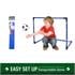 Toyrific Baseline Kids Football Goal with Ball and Pump   Blue