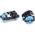 Xootz Heel Wheel Roller Skates with LED Lights   Black and Blue