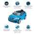 Xootz BMW X5 Electric Ride On Car   Blue