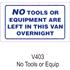 Castle Promotions Outdoor Grade Vinyl Sticker   White   No Tools Or Equipment In Van