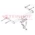 Steinhof Towbar (fixed with 2 bolts) for Volkswagen GOLF V, 2003 2009