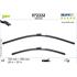 Valeo VA332 Silencio AquaBlade Heated Flat Wiper Blades Set (700/550mm) for BMW iX 2021 Onwards