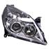 Left Headlamp (Chrome Bezel, Halogen, Takes H1/H7 Bulbs, Supplied Without Motor) for Opel VECTRA C 2006 on