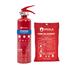 Fire Safety Kit   1kg Extinguisher and Fire Blanket