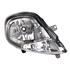 Right Headlamp (With Clear Indicator, Halogen, Takes H4 Bulb, Supplied Without Motor) for Opel VIVARO Flatbed / Chassis 2007 on