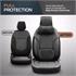 Premium VOYAGER GREY Linen Car Seat Covers With Neck Pillows    For Vauxhall ASTRA Mk III Estate 1991 1998
