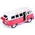 Volkswagen Samba Camper Van Model 1:24 Red