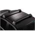 Yakima Whispbar black aluminium flush wing roof bars for Subaru Forester 2020 2021 with raised roof rails