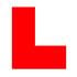 L Plates   Cling on Learner Driver Plates