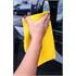 FibreKing Waffle Weave Towel Yellow 300 GSM   5 Pack