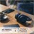 Sony NFC Noise Cancelling Wireless Headphones   Blue