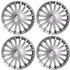 Crystal 16 Inch Wheel Trims Set   SILVER