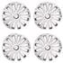 Trend 16 Inch Wheel Trims Set   SILVER