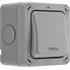 BG Nexus Storm IP66 Weatherproof Slim Retractive Switch, 20A 2 Way