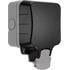 BG Nexus Storm IP66 Weatherproof Single Unswitched 13A Power Socket