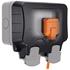 BG Nexus Storm IP66 Weatherproof Double Unswitched 13A Power Socket