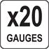 FEELER, 20 GAUGES