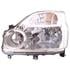 Left Headlamp (Halogen, Takes H4 Bulb, Chrome Bezel, Manual Adjustment) for Nissan X TRAIL 2001 2008