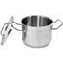DEEP STOCKPOT W/LID SS 16x12CM  2,4L