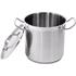 DEEP STOCKPOT W/LID SS 20x20CM 6,3L