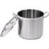 DEEP STOCKPOT W/LID SS 28x25CM 15,4L