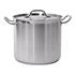 DEEP STOCKPOT W/LID SS 28x25CM 15,4L