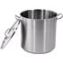 DEEP STOCKPOT W/LID SS 36x36CM 36,6L