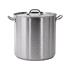 DEEP STOCKPOT W/LID SS 40x40CM 50,3L