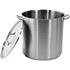 DEEP STOCKPOT W/LID SS 45x45CM 71,6L