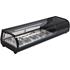 SUSHI SHOWCASE 5x1/3GN 135x42x29,5 BLACK