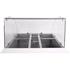 SALADETTE 240L 2 DOOR GLASS TOP