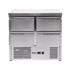 REFRIGERATED COUNTER 220L W/4 DRAWERS