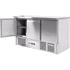 REFRIGERATED COUNTER 368L W/3 DOOR