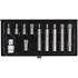 SCREWDRIVER BIT SET /SPLINE/ 11PCS