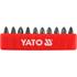 SCREWDRIVER BITS 10PCS  PZ2x25MM S2