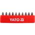 SCREWDRIVER BITS 10PCS  PH1x25MM S2