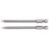 SCREWDRIVER BITS 2PCS SLOTTED 4;5 L100MM